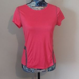 Small Dri-More coral color shirt